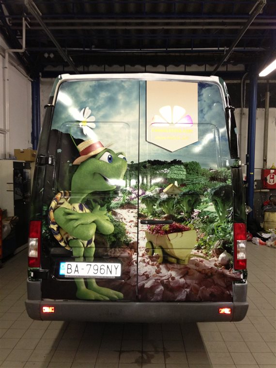 reklama na auto - reklamny polep